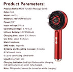 Zyntra Hair Renewal Comb – Red Light Therapy, Vibration Massage & Growth Booster