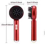 Zyntra Hair Renewal Comb – Red Light Therapy, Vibration Massage & Growth Booster
