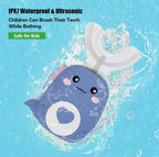 Zyntra Kids Toothbrush – 360° U-Shaped Smart Sonic Brush for Cleaner, Happier Smiles