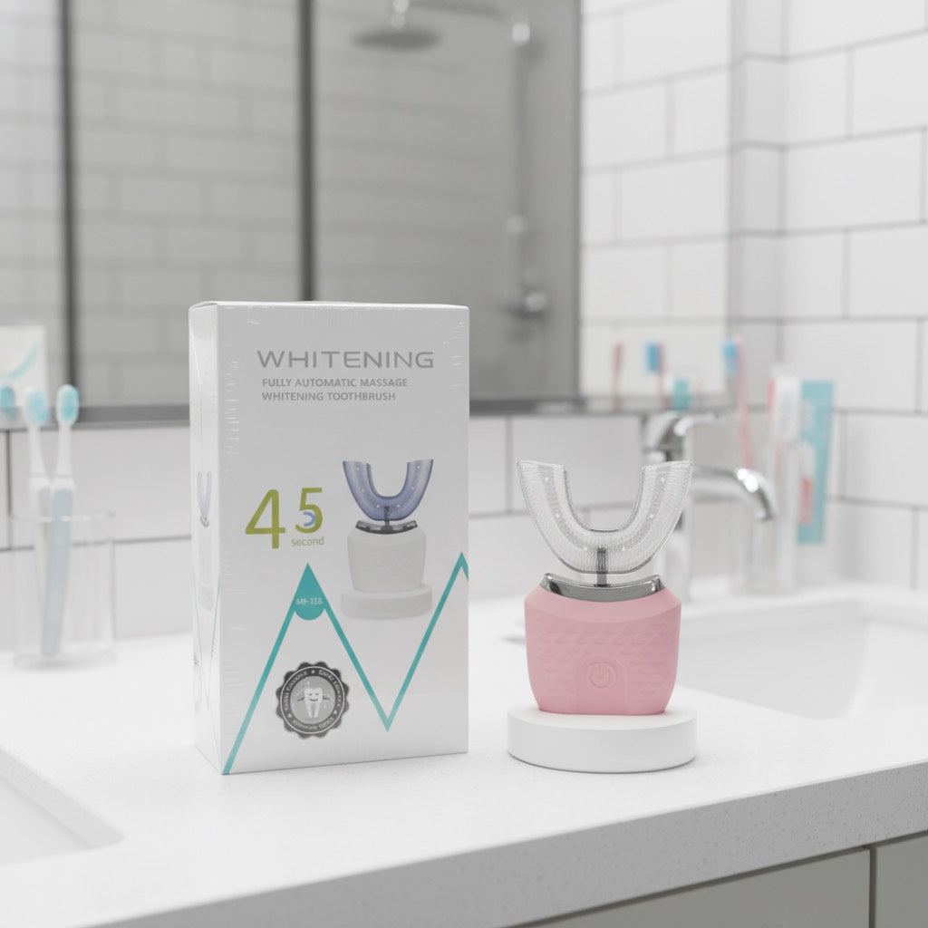 Zyntra Adult Sonic Brush – 360° U-Shaped Electric Toothbrush for Smarter, Deeper Cleaning