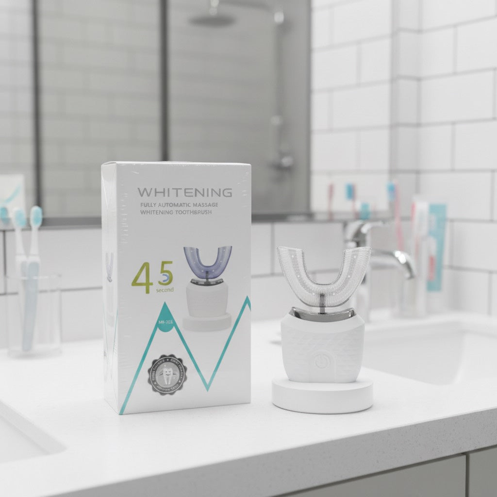 Zyntra Adult Sonic Brush – 360° U-Shaped Electric Toothbrush for Smarter, Deeper Cleaning