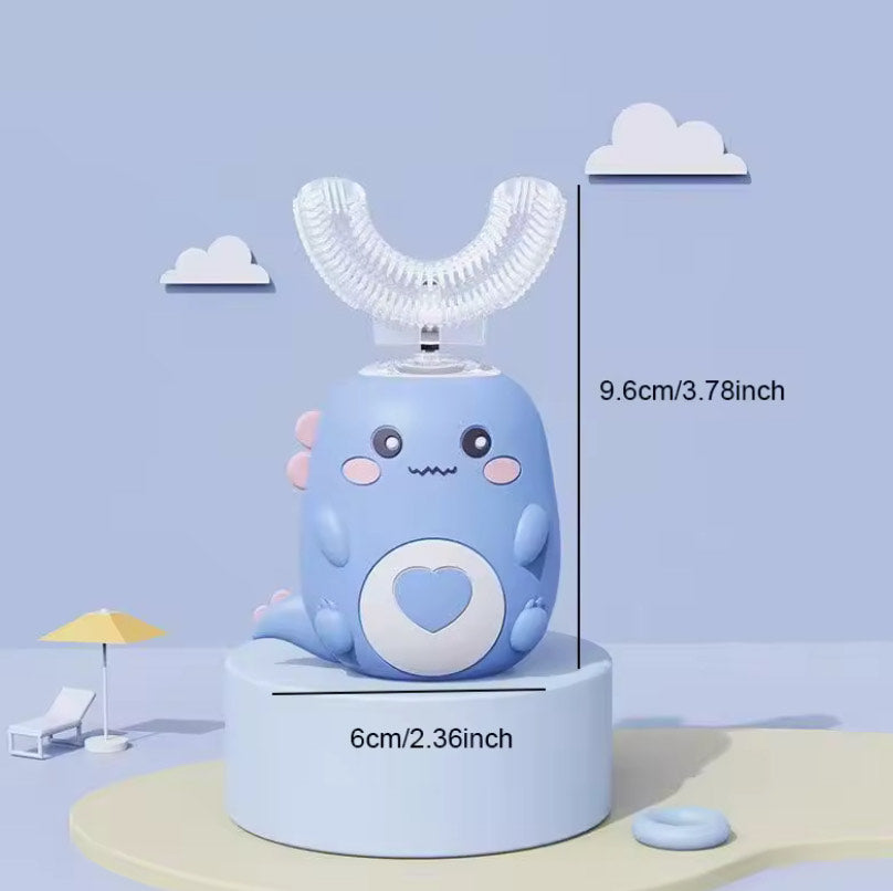 Zyntra Kids Toothbrush – 360° U-Shaped Smart Sonic Brush for Cleaner, Happier Smiles